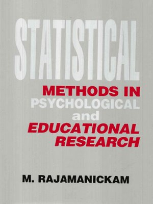 cover image of Statistical Methods in Psychological and Educational Research
